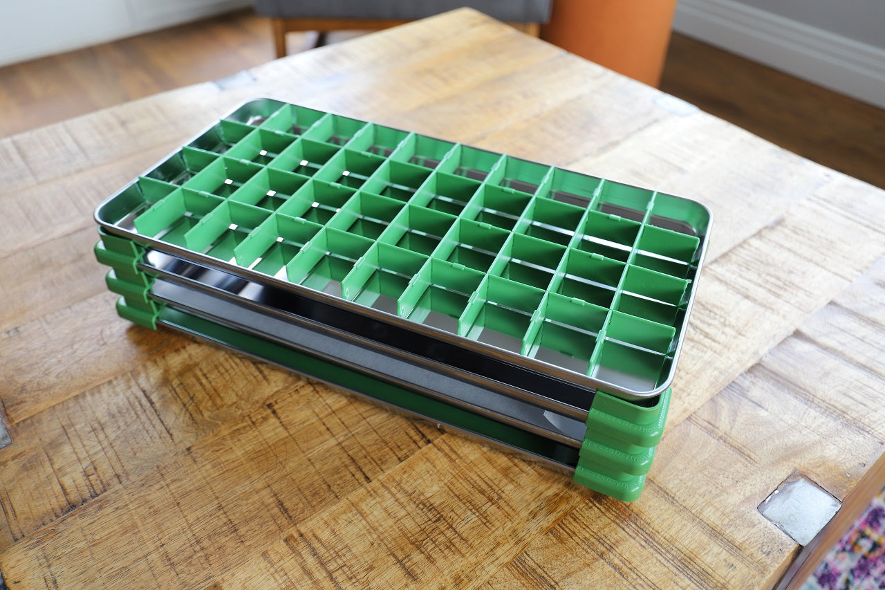 Tray Dividers For The Cube Freeze Dryer-Adjustable Locking Grid (Enough For  4 Trays)